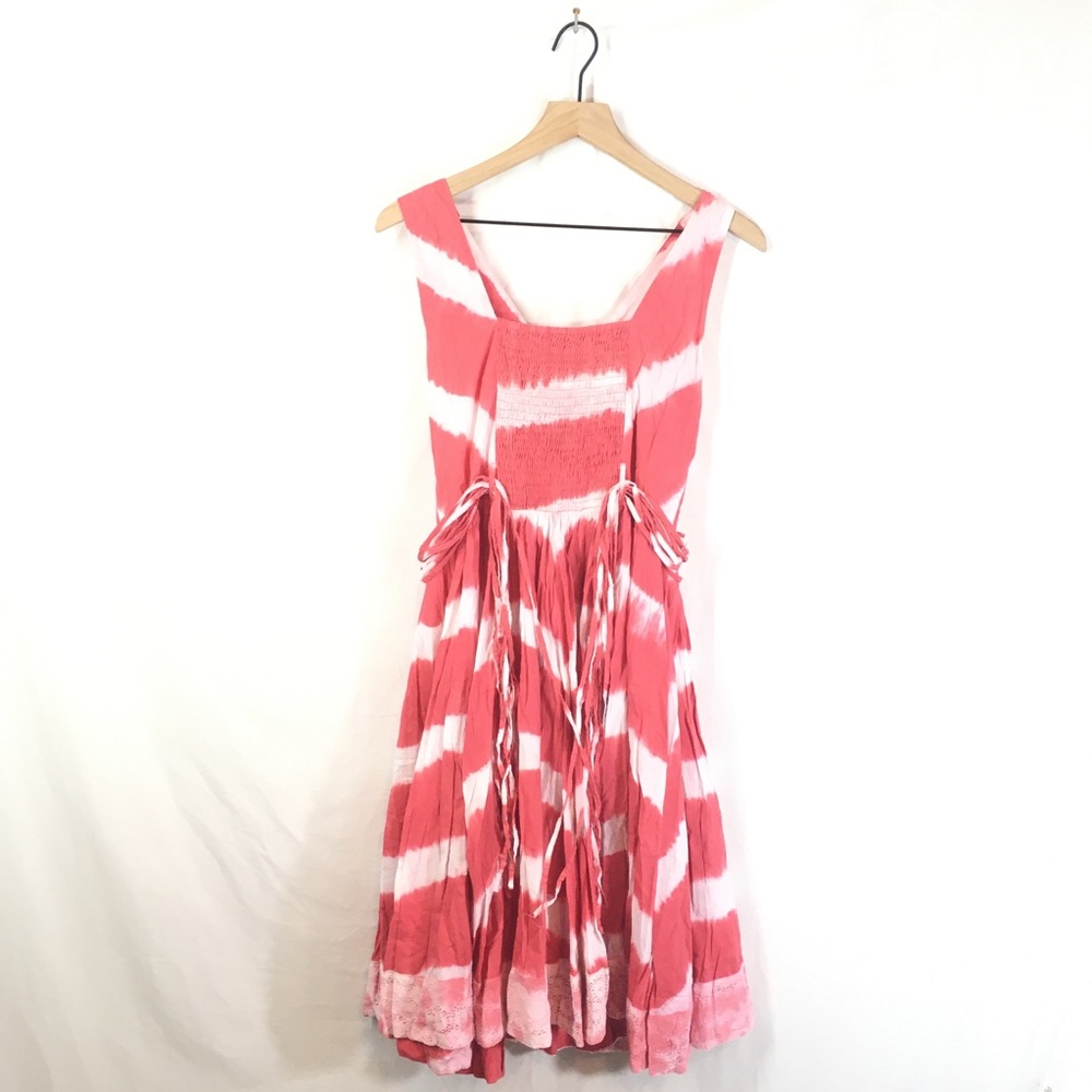 Sundance Catalog Tie Dye Island Rhythms Dress